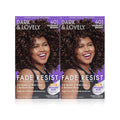 SoftSheen-Carson Dark and Lovely Fade Resist Rich Conditioning Hair Color, Permanent Hair Color, Up To 100 percent Gray Coverage, Brilliant Shine with Argan Oil and Vitamin E, Hazelnut, 2 Count