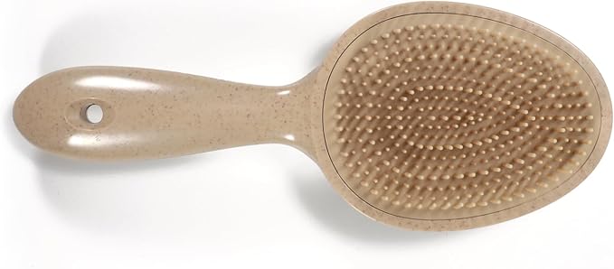 Double Sided Scalp Massager Hair Growth, Shampoo Brush Head Scalp Massager for Hair Growth Scalp Scrubber with Soft Silicone Bristles (Earthly Yellow)