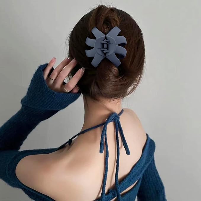 Jumbo Hair Claws for Thick Hair - 5 Pcs Giant Clips, Extra Large Hair Accessories for Women