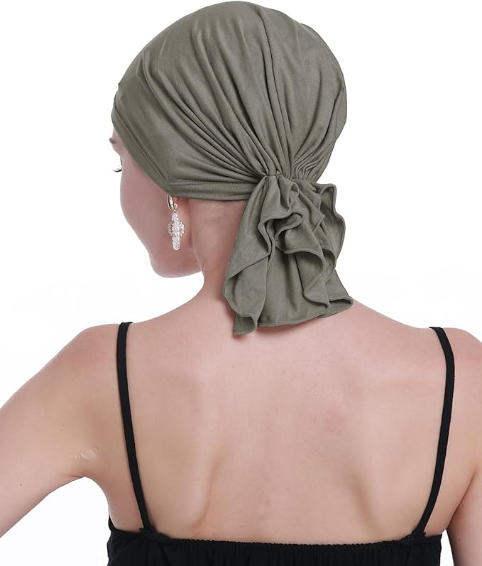osvyo Chemo Headscarf for Women Hair Loss - Cancer Slip On Headwear Turbans Sealed Packaging
