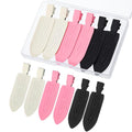 obeoby 12 Pcs No Bend No Crease Hair Clips, Hair Clips Barrettes for Styling for Woman Girl Makeup Accessories