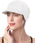 Soft Bamboo Baseball Cap for Chemo Women