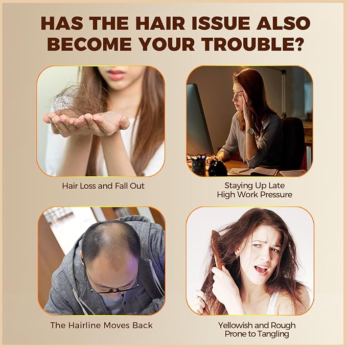 Laser Therapy Hair Growth Comb - Handheld Growth Comb, Promote Growth - HAIR COMB