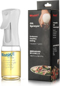 Mistifi Oil Sprayer 150ml glass bottle. Upgraded Version.Fine Mist Spray Bottle for Air Fryer, Olive Oil, Avocado Oil, Healthy Nonstick Frying, Commercial & Home Kitchen Use (PS630)
