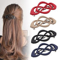 4 Pack Vintage French Barrette Hair Clips, 2026 New Hair Clip Accessories for Women, Strong Hold No Slip Styling (Style B)