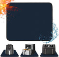 Heat Resistant Mat for Air Fryer, 15 x 18in Heat Resistant Mat for Countertop, Fireproof Silicone Countertop Protector Appliance Slider for Air Fryer, Coffee Maker, Toaster, Oven - Blue
