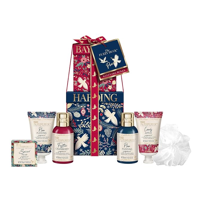 Baylis & Harding Gift Set for Women - The Fuzzy Duck Winter Wonderland Luxury Pamper Present