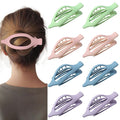 8 Pack Pastel Flat Hair Clips for Girls – Cute Matte Claw Clips in Pink, Blue, Green, Purple, Soft Color Aesthetic Hair Accessories, Non-Slip Barrettes Gift for Teen or Preppy Style