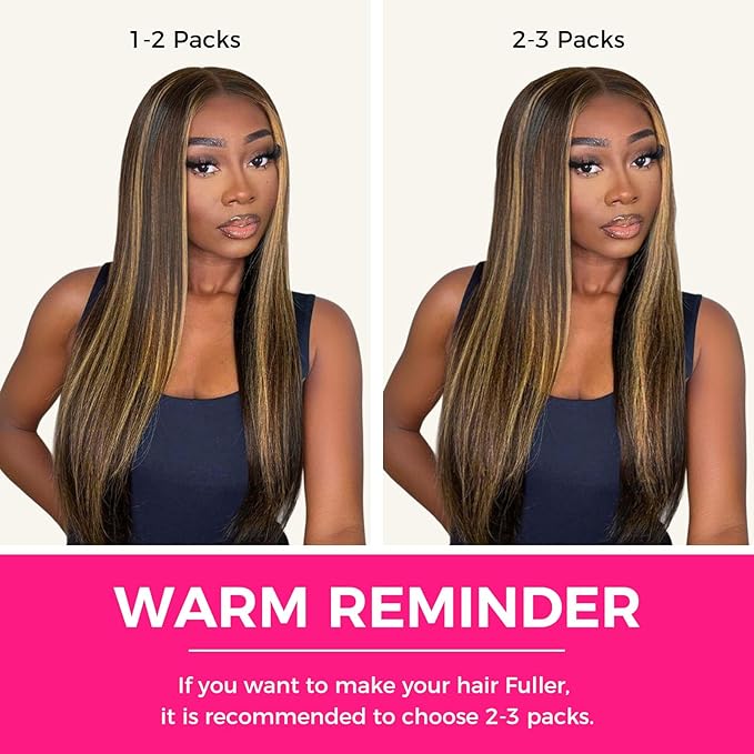 Lashey Seamless Clip in Hair Extensions Human Hair, 18 Inch 110g 7pcs Straight Balayage Chocolate Brown to Honey Blonde with Brown Root Highlight Clip in Hair Extensions for Women