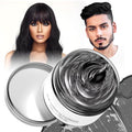 Black Temporary Hair Dye,Temporary Hair Color Wax,Natural Washable Hair Dye Temp Hair Color for Women Men Kids Party Cosplay Halloween