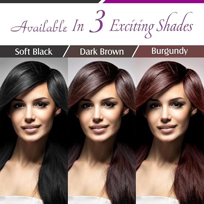 Vegetal Bio Colour Burgundy 150g, 100% Herbal and Organic Hair Color, Ammonia-Free, PPD-Free, Semi-Permanent Dye for Men and Women, Protects UV and Maintains Luster, Complete Kit Included