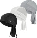 Bandanas Skull Caps for Men, Women Skull Cap Helmet Liner Cycling Hat Durags Motorcycle Bandana Sweat Wicking Do Rag