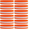 ONUPGO Sweatband Headbands for Men & Women -12PCS Sports Headbands Moisture Wicking Athletic Cotton Terry Cloth Headband for Tennis,Basketball,Football,Gym,Working Out