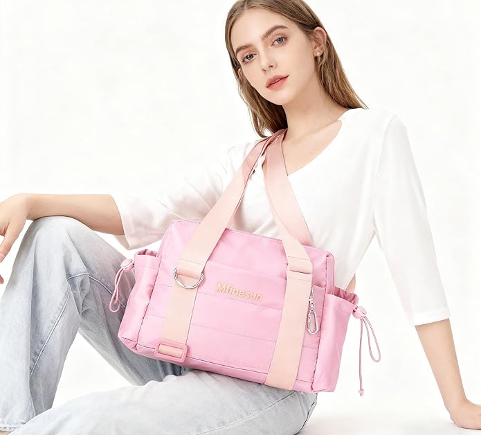 Crossbody Bags for Women, Trendy Everyday Purse Shoulder Bag, Mini Gym Bag with Wet Pocket and Coin Wallet