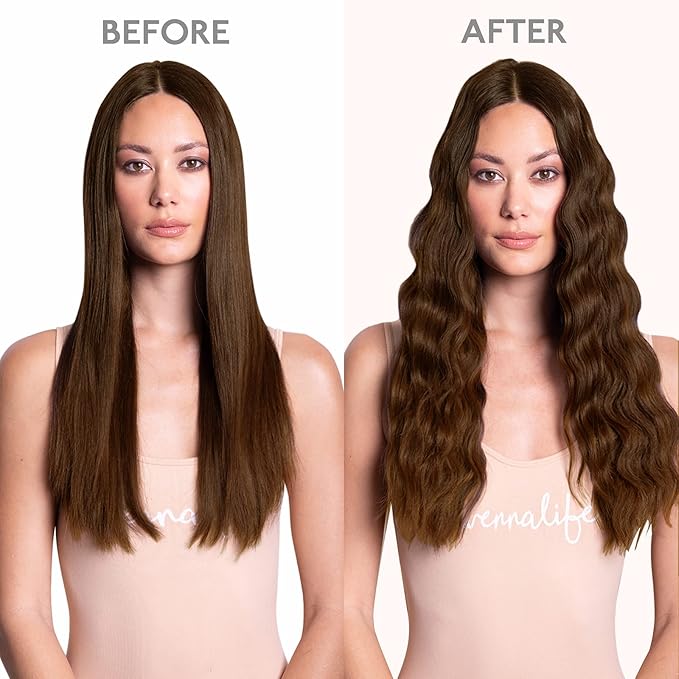 WENNALIFE Clip in Hair Extensions, 150g 14 Inch 9pcs Chocolate Brown Human Hair Extensions Thicker Clip in Hair Extensions Real Human Hair Clip Set Double Weft