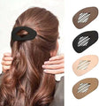 Matte Duckbill Claw Clips for Women, Strong Hold Flat Hair Clips for Thick Hair, Simple Elegant Resin Hair Clamps, Non-Slip Solid Color Hair Accessories for Work & Daily Use (C)