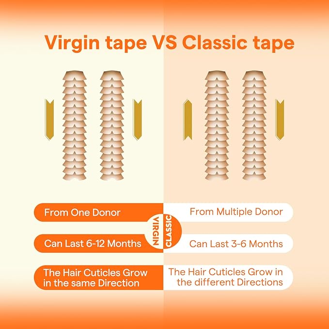 Full Shine Insert Tape in Hair Extensions Human Hair Color 4/7/80 Brown And Blonde Virgin Tape in Extensions Real Human Hair 24 Inch Remy Skin Weft 10Pcs 25 Grams No Knots for Wedding