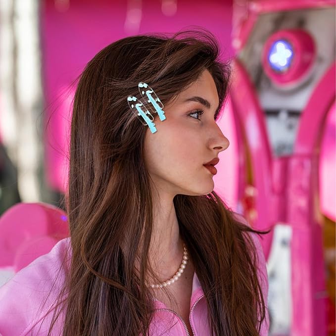 CURASA 12PCS No Bend Hair Clips No Crease Flat Hairclips For Hairstyling Creaseless Makeup Clips Alligator Hair Barrettes Bangs Seamless Duckbill Hair Accessories Hair Salon For Women Girls