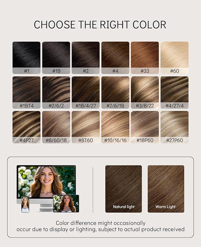 VINBAO Invisi Edge Tape in Hair Extensions Human Hair, 18in 50g 20pcs Chocolate Brown Injected Tape in Extensions Seamless Natural De Cabello Humano Thick Ends 18inch #4