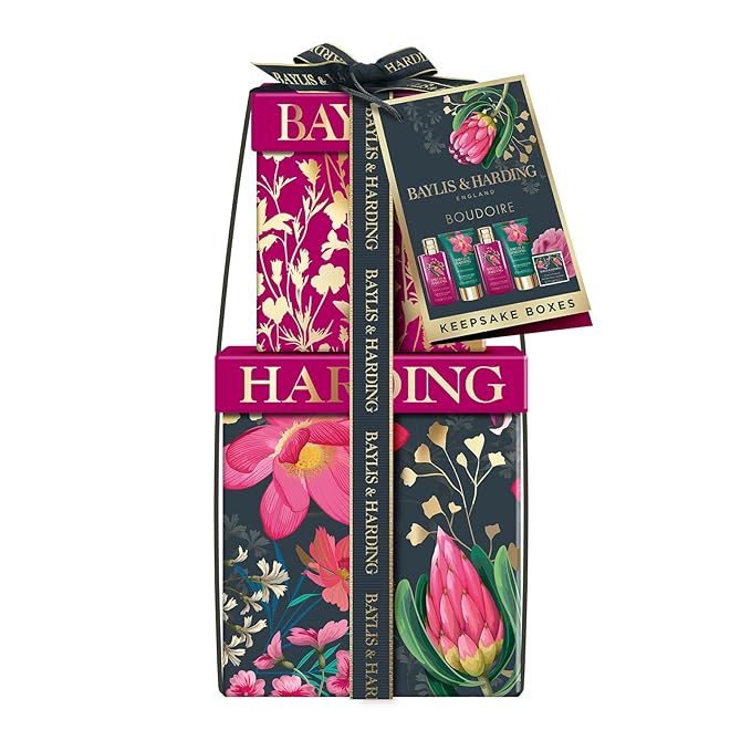 Baylis & Harding Boudoire Tropical Paradise Luxury Pamper Present Gift Set - Vegan Friendly