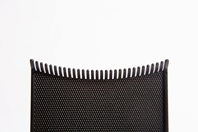 Authentic Cooboard Balayage Board with Teeth | Original Highlighting Paddle from The Maker of Cooboard Hair Highlighting Kit | Easy to Clean, Sturdy, Lightweight (Cooboard XL Black)