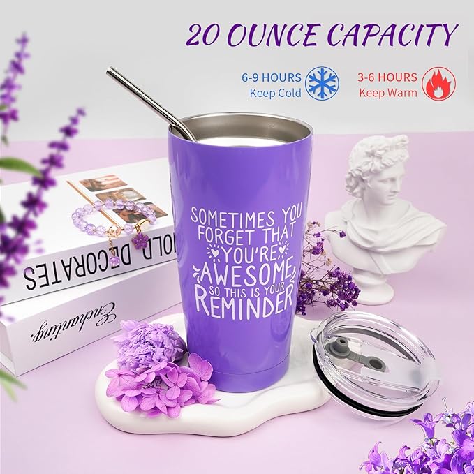 Spa Gifts for Women, Lavender 16 Pcs Self Care Gifts for Women, Birthday Christmas Gift Basket for Mom Wife Girlfriend Her Sister, Thank You, Get Well, Sympathy Inspirational Care Package Spa Basket