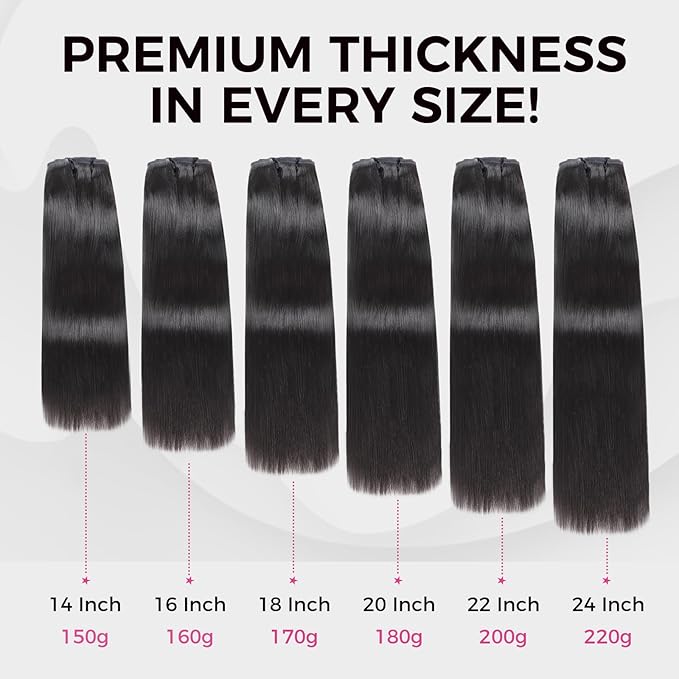 Lashey Seamless Clip in Hair Extensions Human Hair Extensions, 180g 9pcs Straight Natural Black Fuller Real Human Hair Clip in Extensions 20 Inch