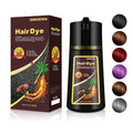 3 in 1 Hair Dye Shampoo for Gray Hair, 16.9 Fl Oz (Chestnut Brown for Men & Women)