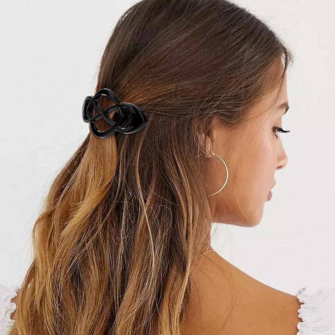 Hair Barrettes for Women 4packs Hair Clips French Barrette Vintage Accessories for Women Girls