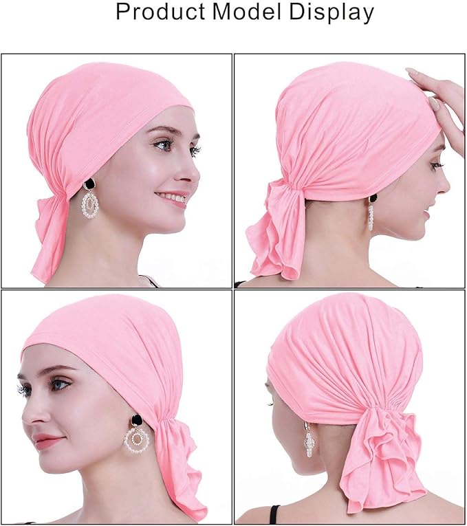 osvyo Chemo Headscarf for Women Hair Loss - Cancer Slip On Headwear Turbans Sealed Packaging