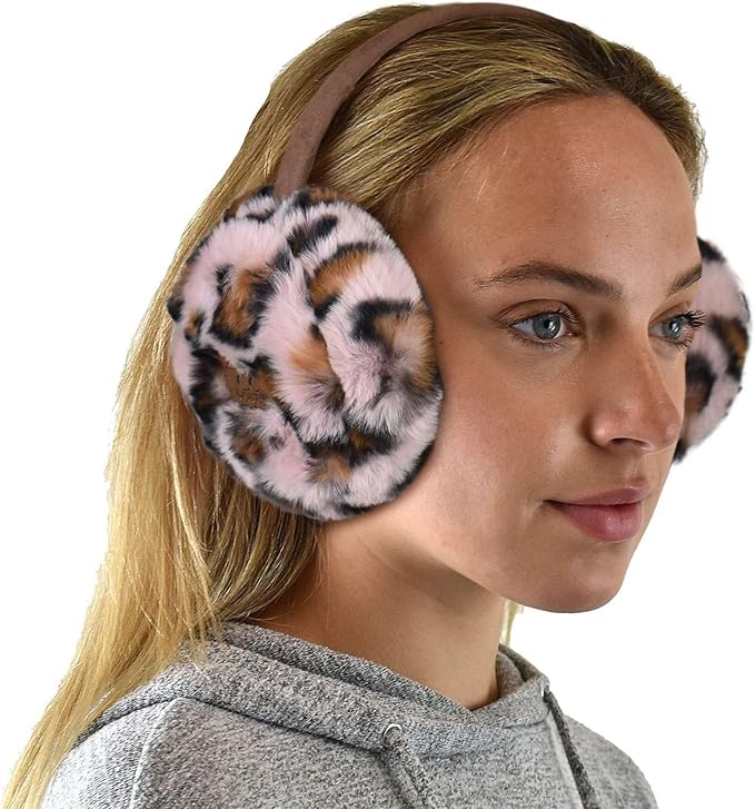 C.C Soft Winter Warm Adjustable Headband Ear Warmer Earmuffs