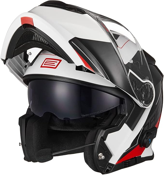 ORIGINE Helmet Modular Bluetooth Voice Dial Motorcycle Helmet Hands-Free Calling,DOT Approved