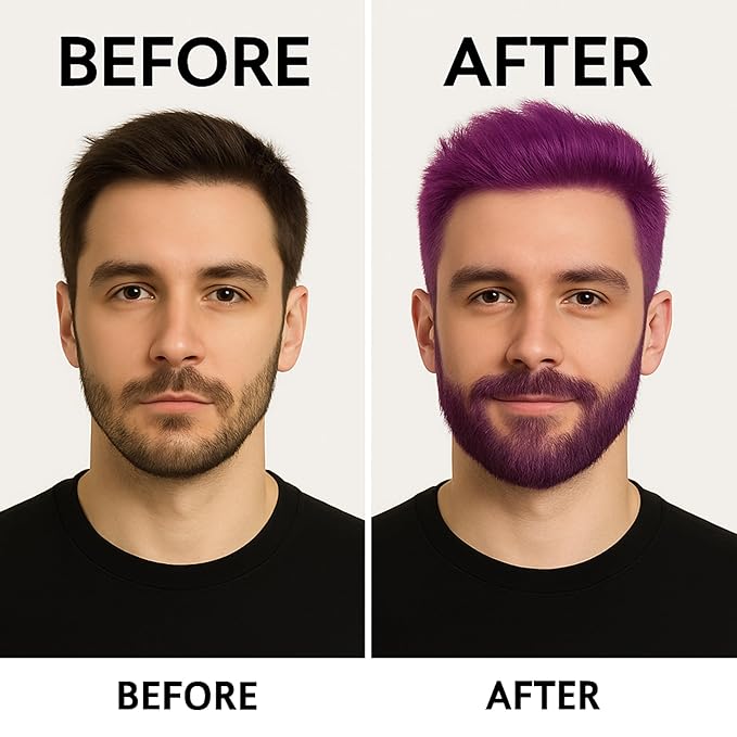 Morfose Ossion Semi Permanent Hair Color Mousse, 5.07 Fl Oz (Purple, 5.07 Fl oz)