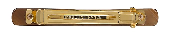 France Luxe Bennington Barrette - Caramel Horn