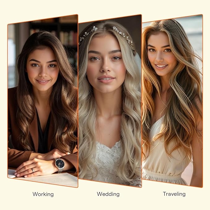 Full Shine Human Hair Tape in Extensions 20Inch Color 3 Dark Brown to 8 Ash Brown and 22 Blonde 20PCS 50G Ombre Hair Extensions Tape in with Holes Invisible Seamless for Thin Hair PU Weft