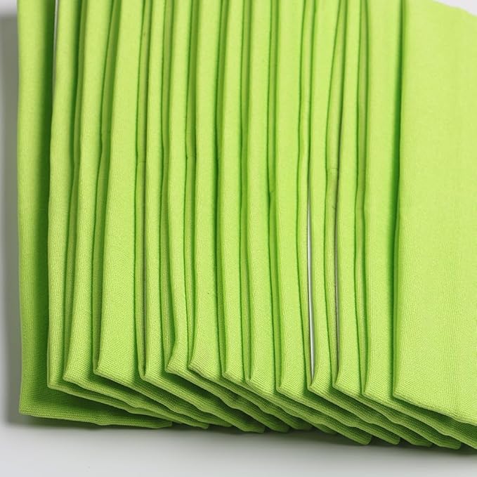 Headbands for Women,12PCS,Soft Stretch Elastic Yoga Sport Headbands