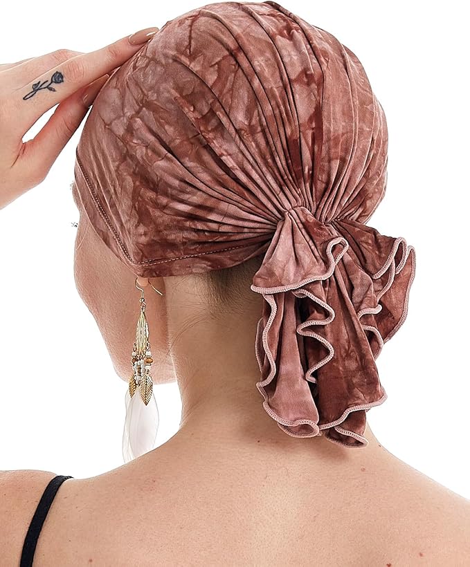 osvyo Chemo Headscarf for Women Hair Loss - Cancer Slip On Headwear Turbans Sealed Packaging