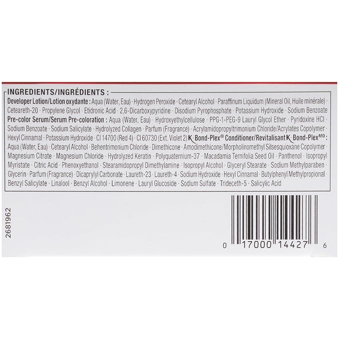 Schwarzkopf Keratin Color Permanent Hair Color, 1.8 Ruby Noir, 1 Application - Professionally Inspired Permanent Hair Dye, for up to 80% Less Breakage vs Untreated Hair and up to 100% Gray Coverage