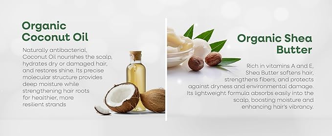 Bio Botanic Oil Range – Magic Conditioner for Colored, Dry & Damaged Hair with Organic Coconut Oil & Shea Butter, SLS-Free Deep Moisture & Repair in Just 3 Minutes, Nourishes & Protects Color