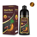 Blonde Brown Hair Dye Shampoo 3-in-1, Instant Natural Hair Color Shampoo Champu Para Canas Mujer, Lasting 3-4 Weeks & Easy to Use & All Hair Types & Root Touch Up, 500ml