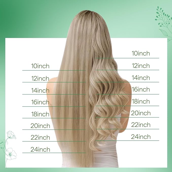 RUNATURE Real Human Hair Clip in Extensions Blonde, 14 Inch Clip in Hair Extensions Human Hair, Remy Hair Extensions Clip Ins, Easy to Maintain, 50g 3pcs #16P24 Golden Blonde Highlight