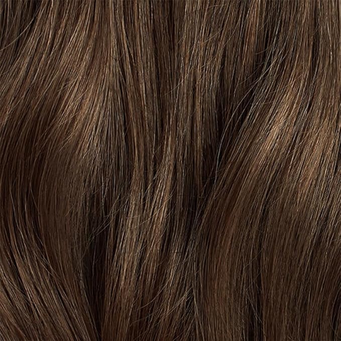 Luxy 100% Remy Human Hair – Halo Clip-In Hair Extensions –Natural Looking Volume & Length - One-Piece - Easy 5-Min Application 180 grams 20" Neutral Brown Halo
