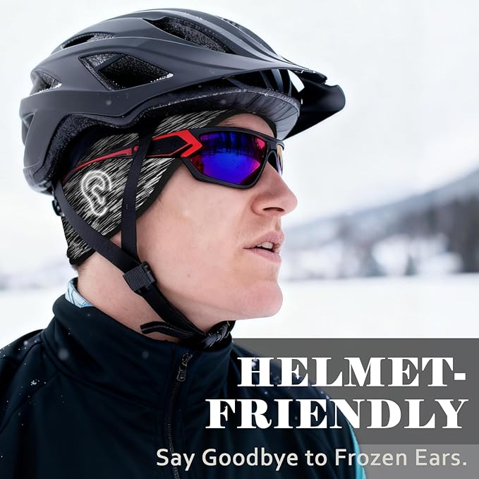 beister Ear Warmers for Women and Men, Fleece Winter Running Headbands with Ear Muffs, Windproof Thermal for Outdoor Sports