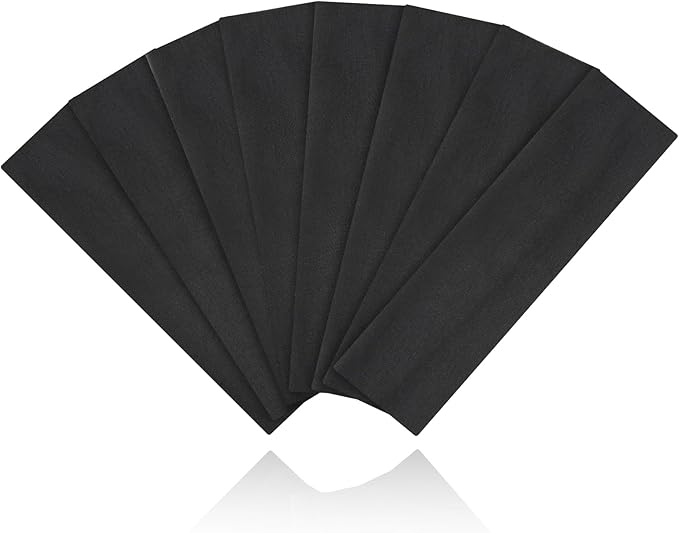 Workout Headbands for Women Non Slip - 8PCS Elastic Sport Head Bands for Women's Hair, Sweat Headband for Athletic Yoga Running Gym