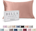 Bella Coterie Luxury Silk Pillowcase for Hair and Skin | 30 Momme | 100% Pure 6A Mulberry Silk | Super Soft | Perfectly Plush [Standard, Dusty Rose]