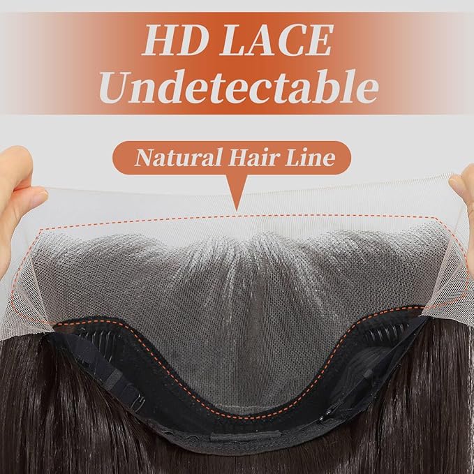 Highlight Brown Mix Blonde 13x4 Synthetic Lace Front Wigs Pre Plucked 26 Inch Long Wavy 100% Futura Premium Wigs For Black Women Ready to Wear Daily Party Use