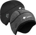 Skull Cap Helmet Liner for Men Women Hard Hat Liner Winter Cycling Cap Under Helmet Thermal Fleece Beanie