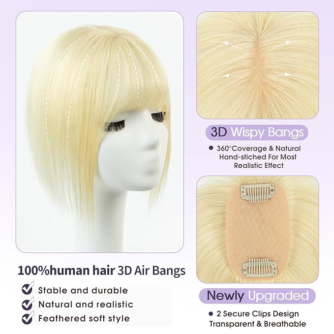 Hair Topper for Women with Thinning Hair, Lightweight & Add Volume Hairpiece for White HairRoots Cover, Changing Hairstyle, Trendy and Comfortable Design