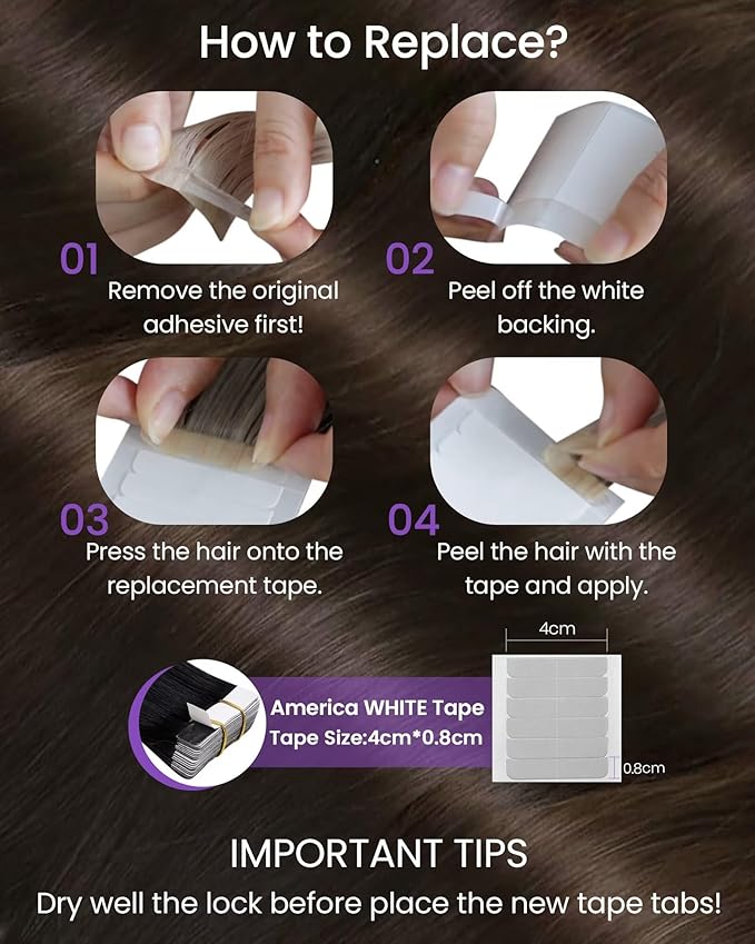 LaaVoo Tape in Extensions Brown Tape in Hair Extensions Human Hair Medium Brown Hair Extension Tapes in Real Human Hair 12 Inch 20pcs 30g TSkin Weft
