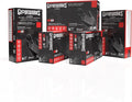 GLOVEWORKS Black Disposable Nitrile Industrial Gloves 5 Mil, Latex/Powder-Free, Food-Safe, Textured